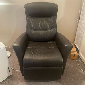 한샘수입 img 가죽 리클라이너