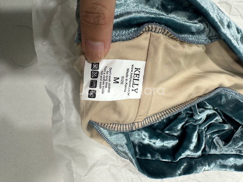 켈리 스포츠 벨벳 폴웨어 세트 M--2