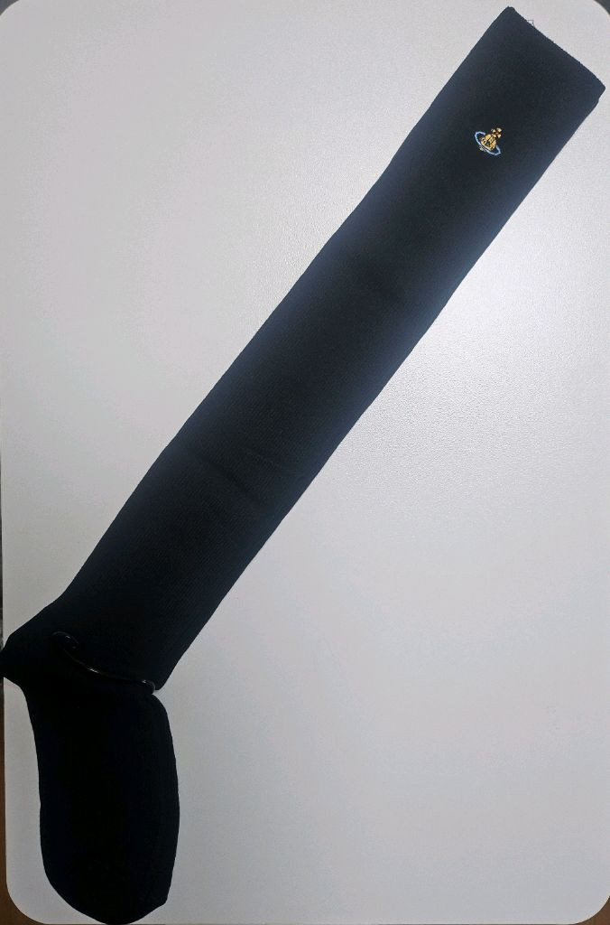 비비안웨스트우드 오버니삭스 새상품(라운딩, 필라테스양말 이미지