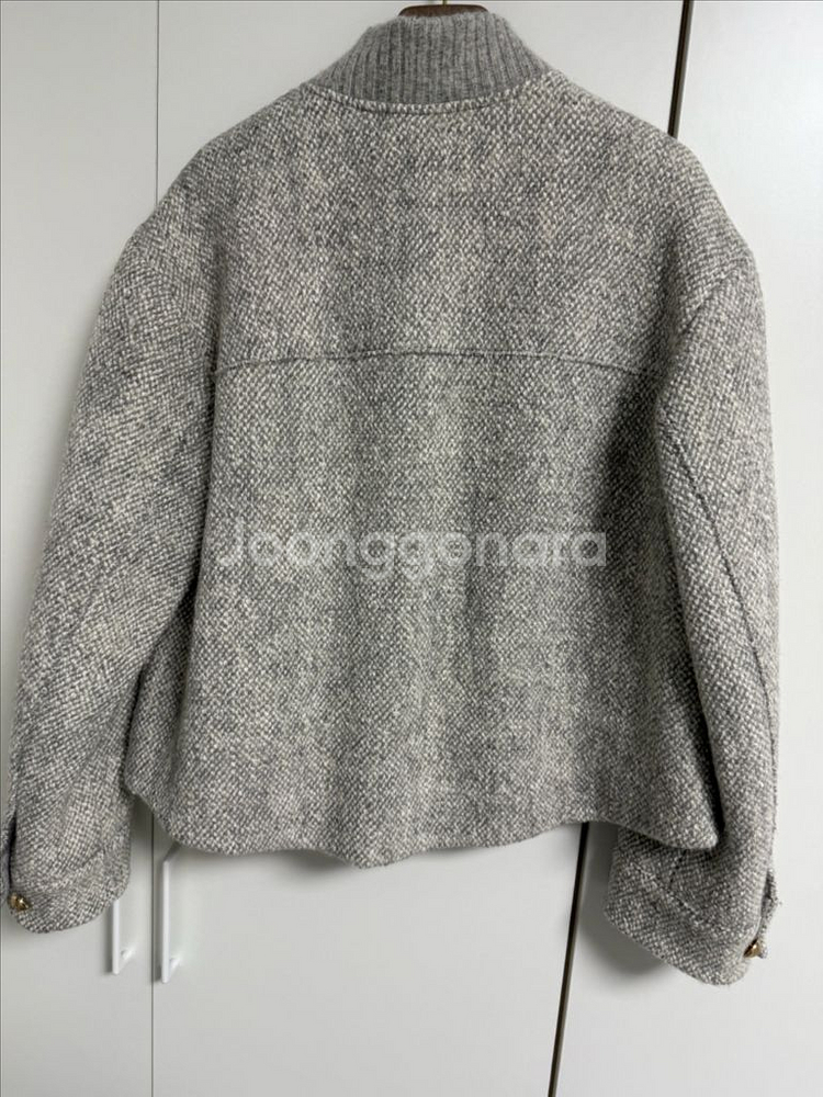 마인 울 블렌드 버튼 자켓 한섬--6