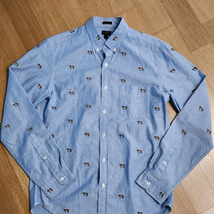 제이 크루 J CREW 불독패턴 캐쥬얼 셔츠 새제품