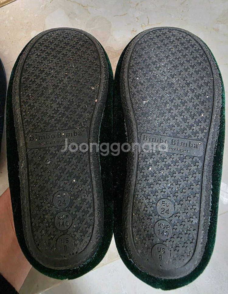 여아신발140사이즈3켤레 일괄 (키펀트,슈펜,빔보빔바)--3