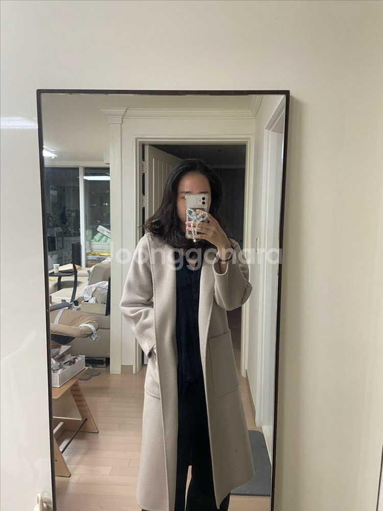 피프틴엠 캐시미어 코트--4