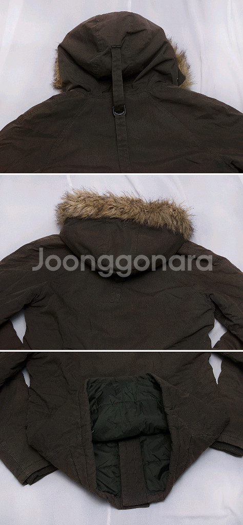 칼하트 WIP 트래퍼 패딩 파카 우드브라운 95-100--4