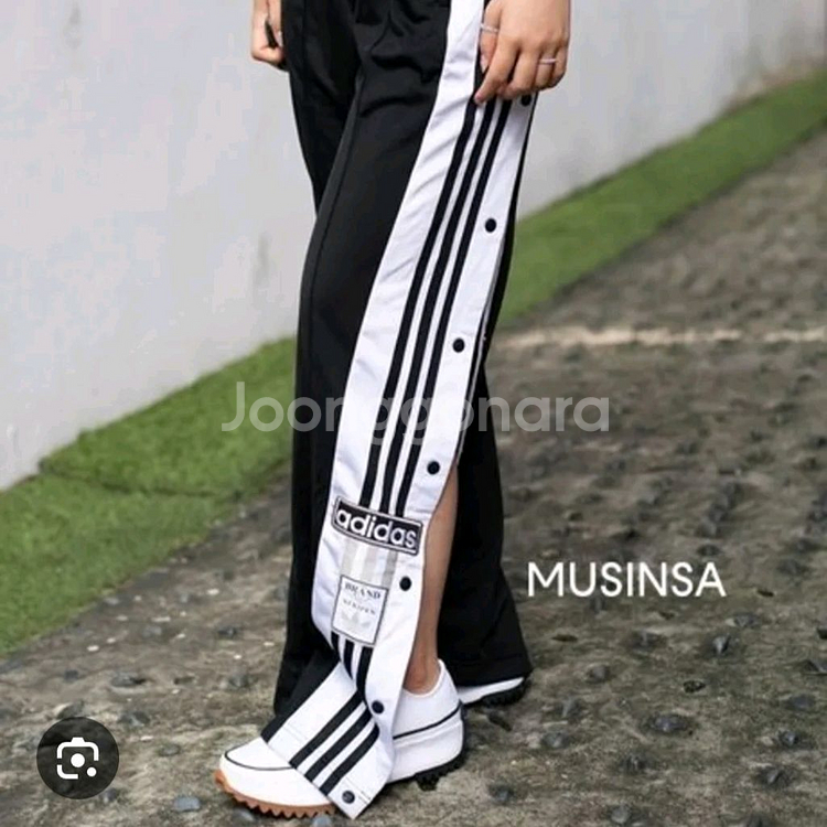 아디다스 아디브레이크 트레이닝 팬츠 스냅버튼 s--3