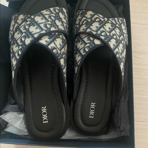 디올옴므 오블리크 슬리퍼 저렴판매ㅡ가격내림