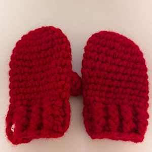 꼬숑 벙어리장갑 (새상품)