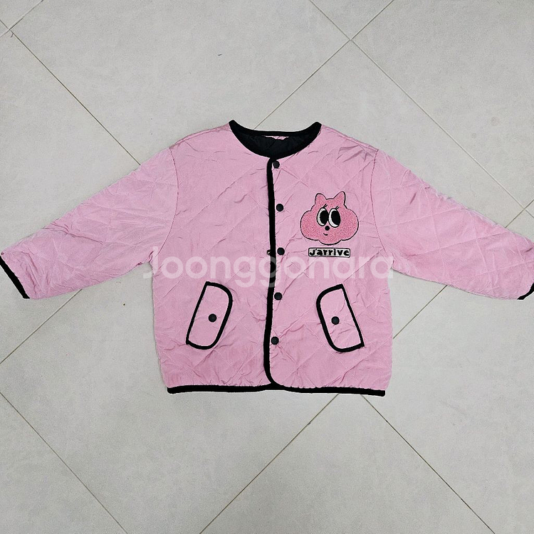 리미떼두두 양면 누빔 패딩 자켓 XL--6