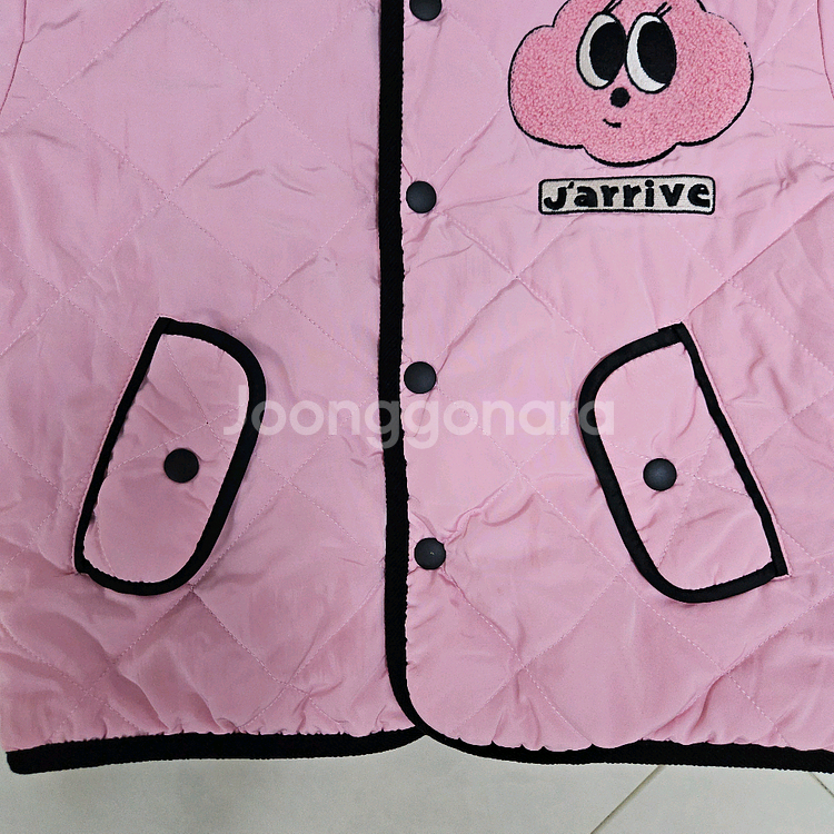 리미떼두두 양면 누빔 패딩 자켓 XL--8