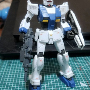 HG GTO 디오리진 국지형 건담 가조립 (뿔 수리)