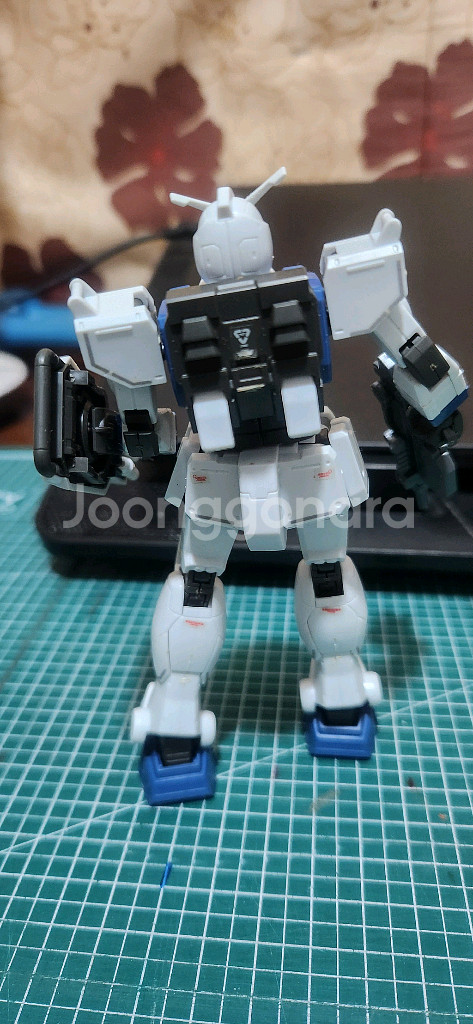 HG GTO 디오리진 국지형 건담 가조립 (뿔 수리)--1