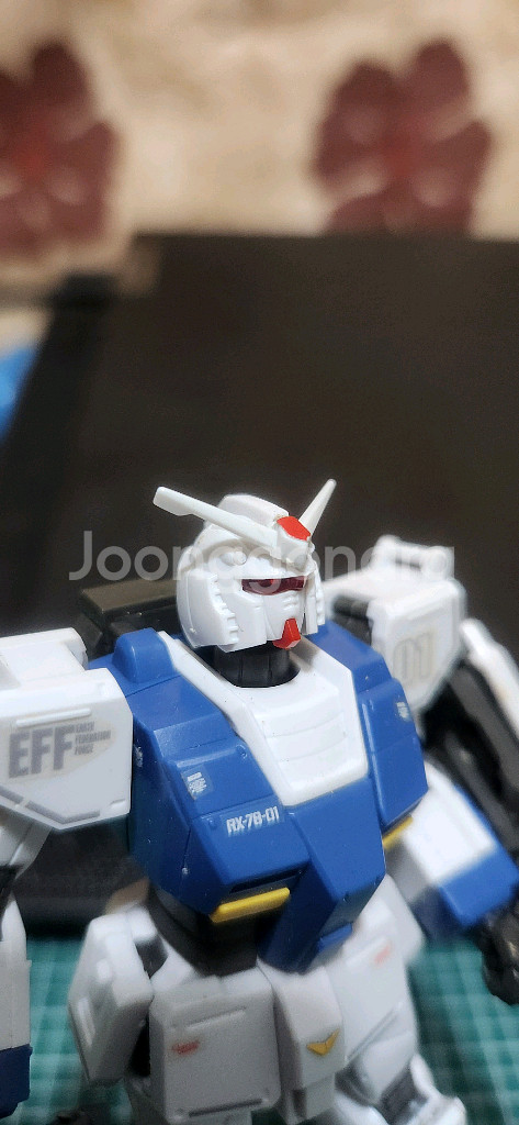 HG GTO 디오리진 국지형 건담 가조립 (뿔 수리)--3