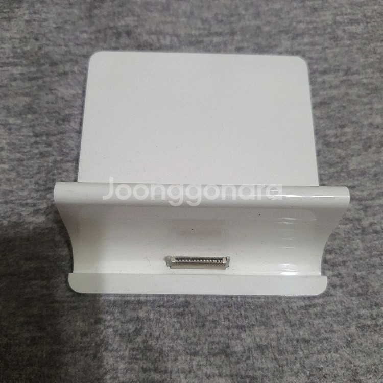 아이폰 아이팟 충전 거치대 A1381 흰색--0