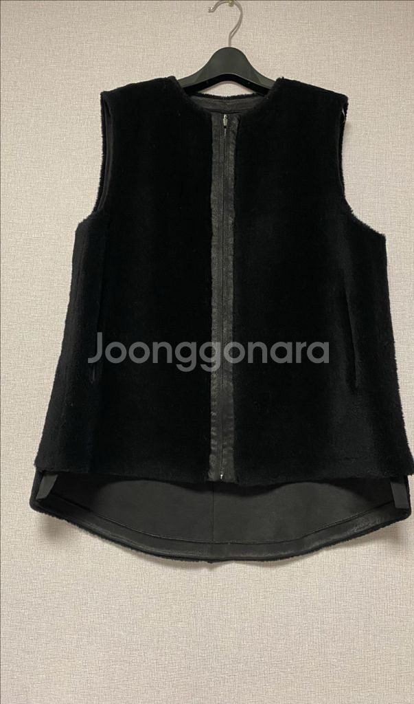 에셀리아 양면 베스트+머플러 세트--2