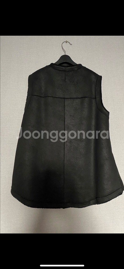 에셀리아 양면 베스트+머플러 세트--5