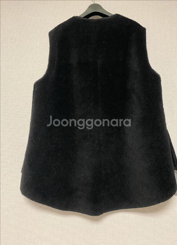 에셀리아 양면 베스트+머플러 세트--4