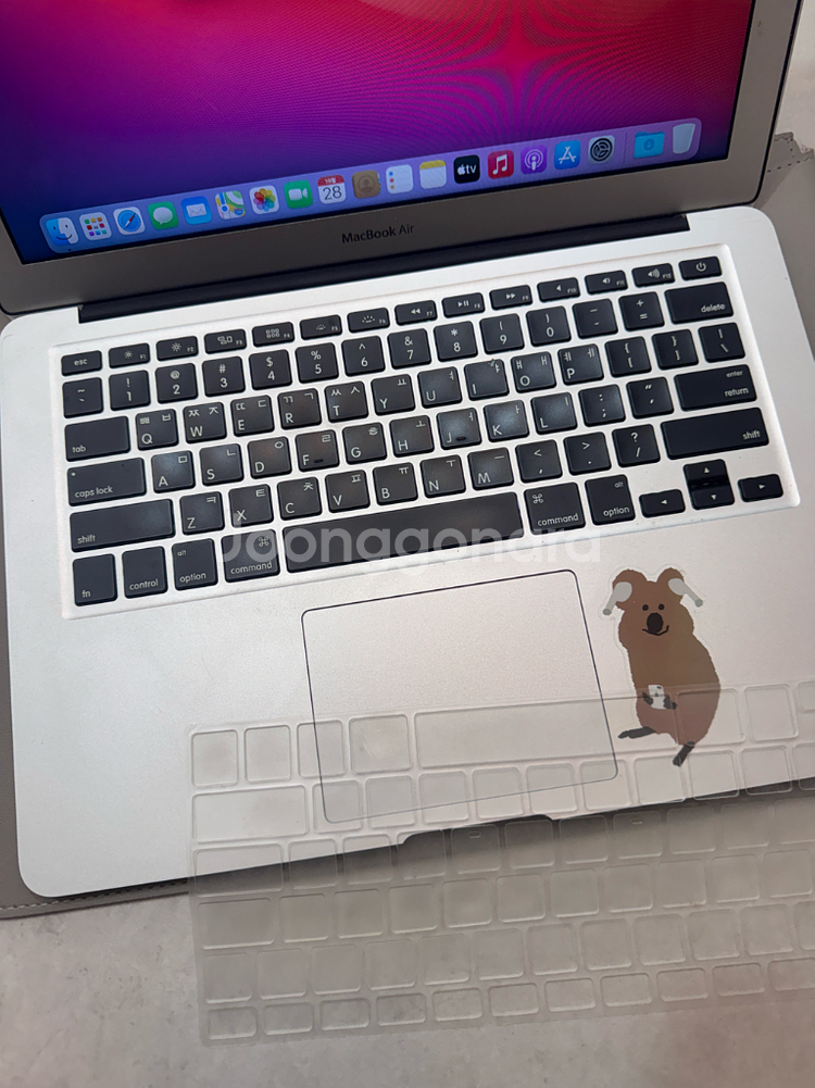 맥북에어 13인치 2014년형 부품용--3