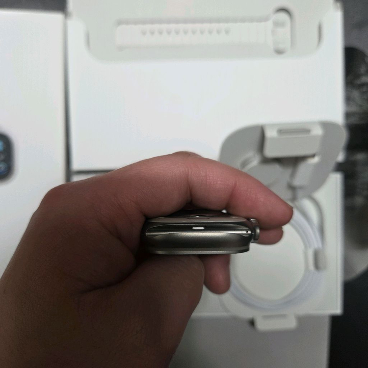 s급 애플워치 울트라2 49mm 내추럴 티타늄 팝니다!--8