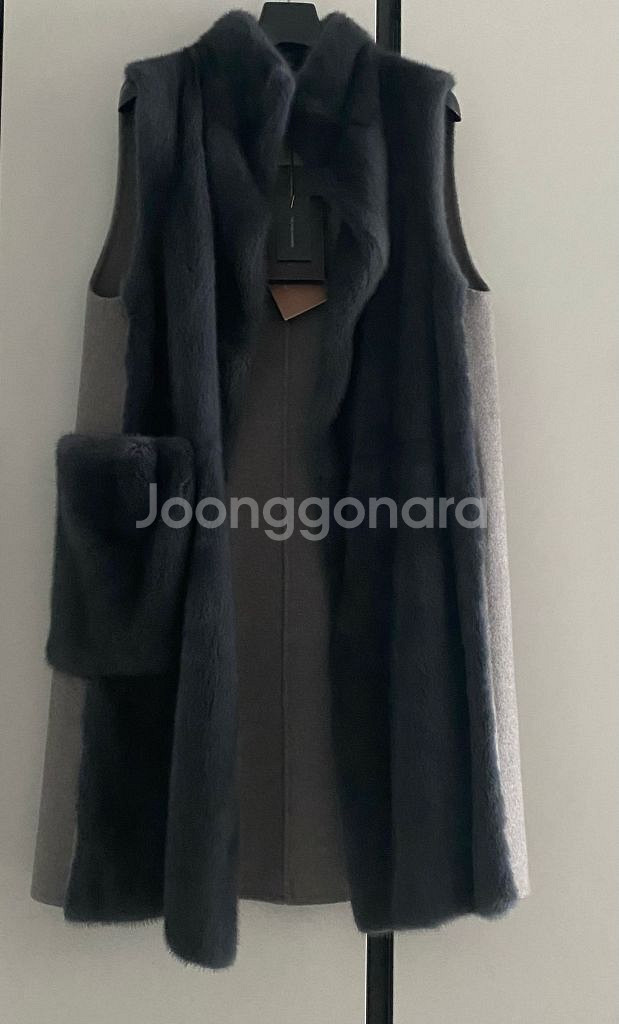 (새상품)타임 밍크 베스트 480 랑방 마인 더캐시미어--3