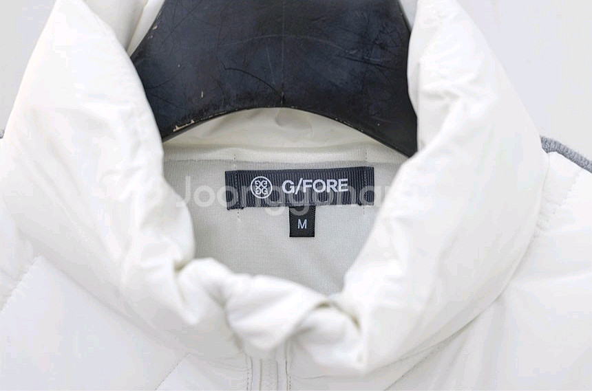 지포어 남성 니트 집업 패딩 자켓--4