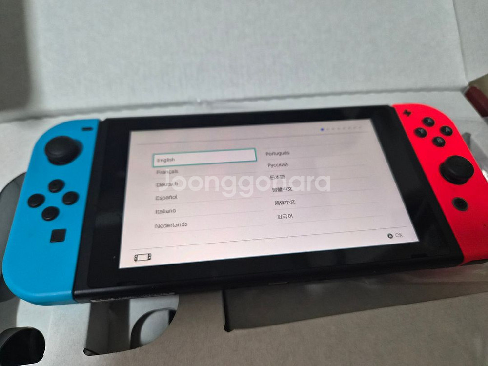 닌텐도 스위치 배터리개선판 본체 HAC-001(-01)--1