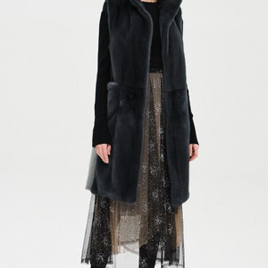 (새상품)타임 밍크 베스트 480 랑방 마인 더캐시미어