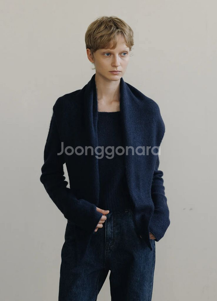 모이아 shawl knit set--1