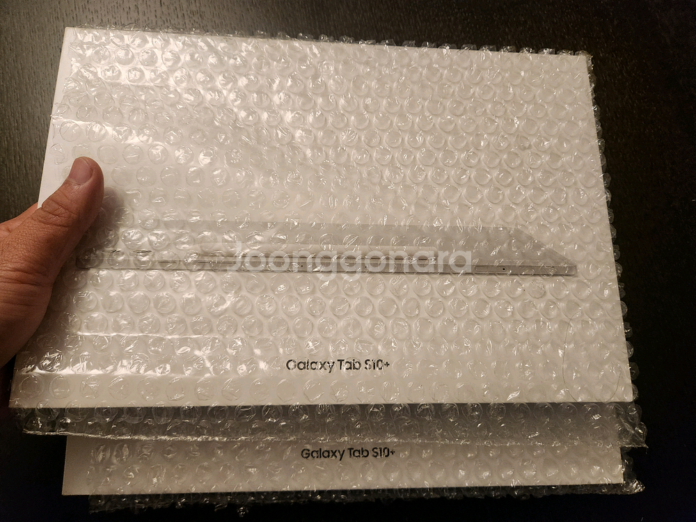 미개봉 갤럭시탭s10+ 256g wifi 모델 실버--0