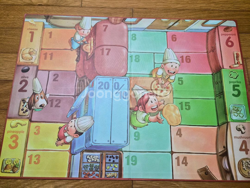 보드게임 셈셈테니스, 셈셈피자가게입니다--1