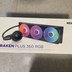(미개봉)NZXT 크라켄 PLUS 360 RGB 블랙