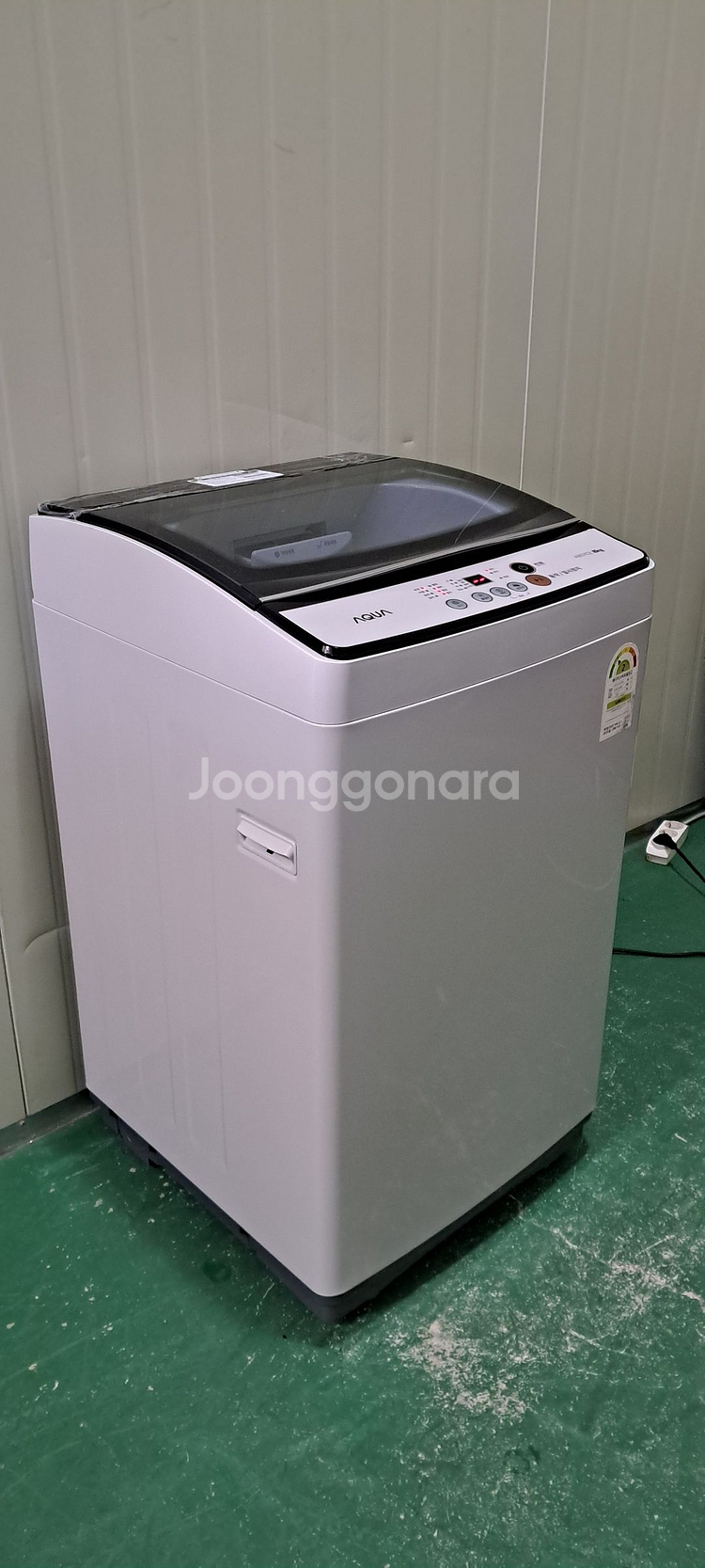 2729 하이얼 아쿠아 8KG 통돌이세탁기(그레이)--1