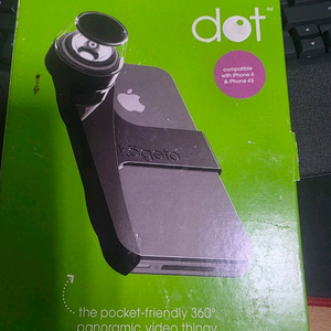 kogeto dot iPhone 4/4S 360도 렌즈 이미지
