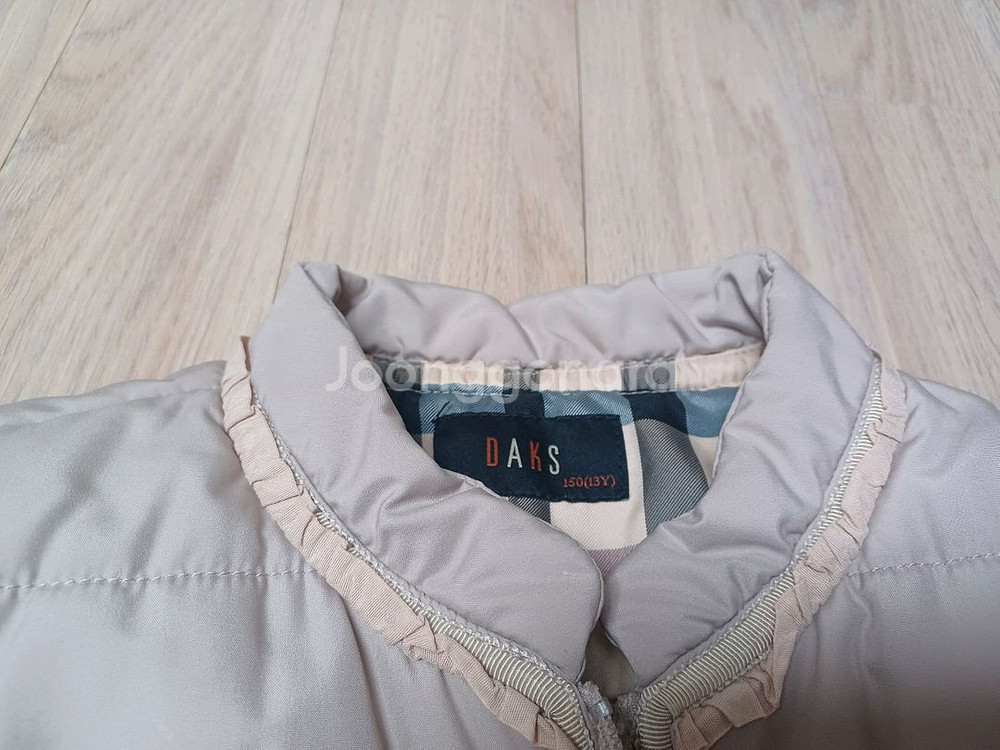 상태 양호한 닥스 키즈 퀼팅 자켓 150사이즈--5