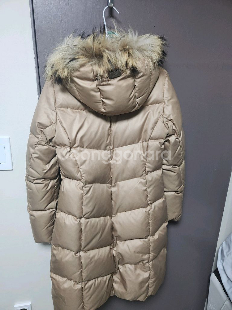 ZOOC 너구리털후드 롱패딩(55반)--1