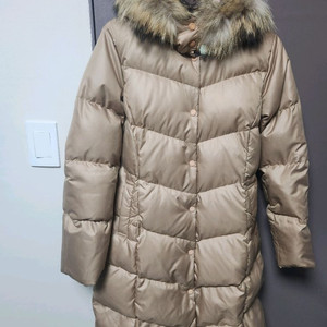 ZOOC 너구리털후드 롱패딩(55반)