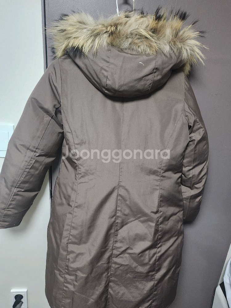 ZOOC 너구리털후드 롱패딩(55반)--4