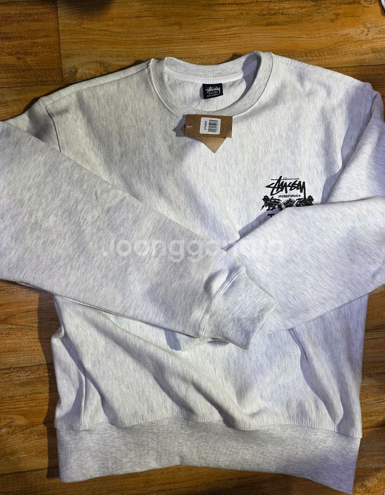 스투시 Toughgear 맨투맨 M사이즈 새상품--0