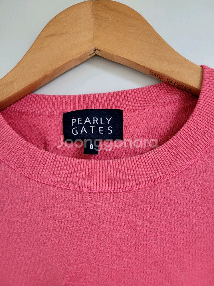 파리게이츠 니트 코랄핑크 0사이즈--4