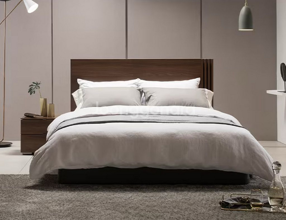 리바트 코펜하겐 라지킹 프레임 미드브라운 상태깨끗--0