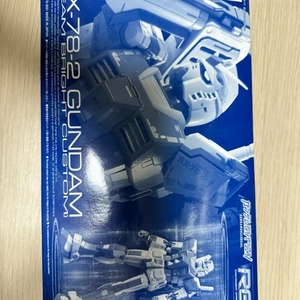 Rg 퍼스트 건담 팀 브라이트 커스텀 미개봉