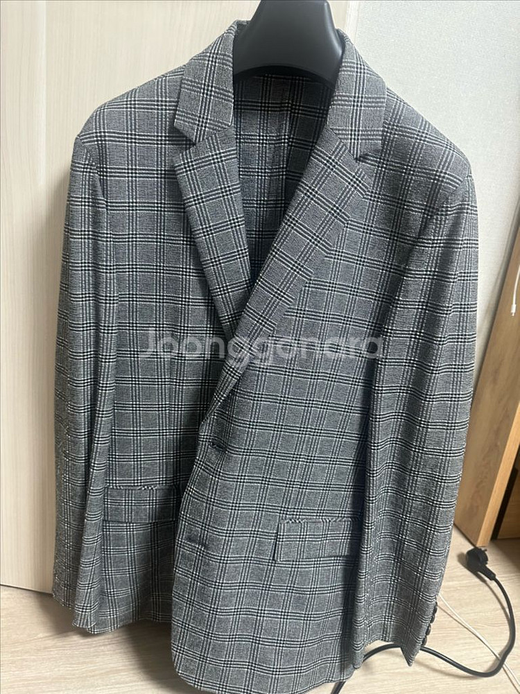 DKNY 체크패턴 마이 그레이 미착용 새상품--0