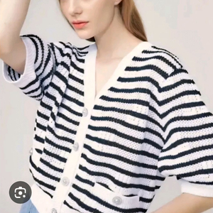 랑방 니트가디건 가슴둘레 82 22SS