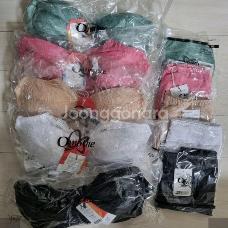 새상품)오모때 노와이어 브라팬티 5세트 75A--0