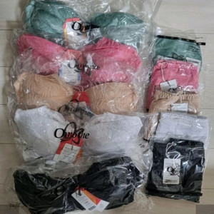 새상품)오모때 노와이어 브라팬티 5세트 75A