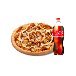 도미노피자 오리지널 포테이토M + 콜라 1.25