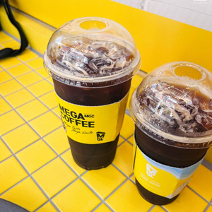 메가커피 아이스 아메리카노 2개 이상은 백원씩 더 할인
