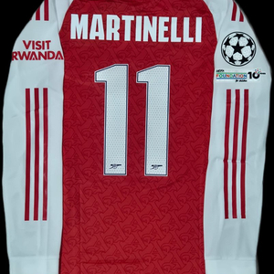 25 26 아스날 홈킷 마르티넬리 긴팔유니폼 L