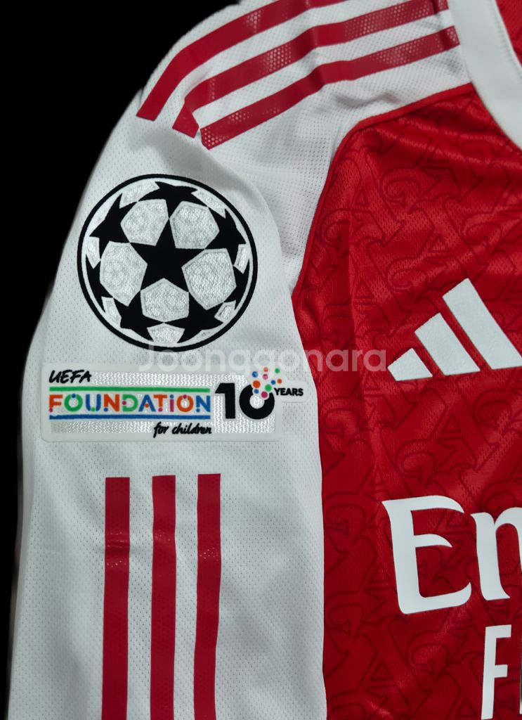 25 26 아스날 홈킷 마르티넬리 긴팔유니폼 L--4