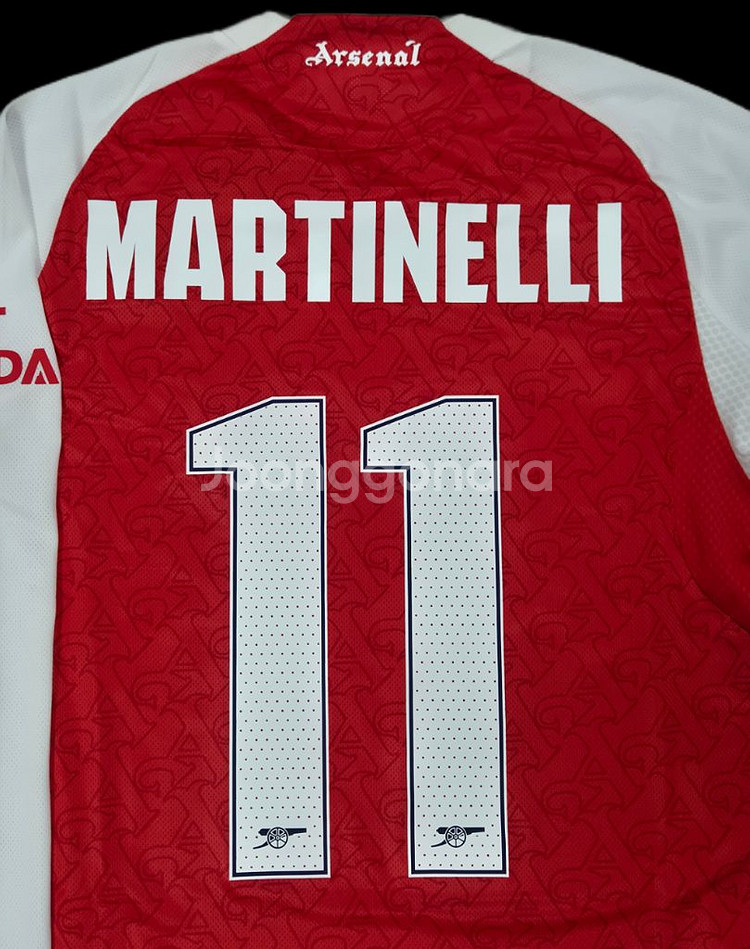 25 26 아스날 홈킷 마르티넬리 긴팔유니폼 L--6