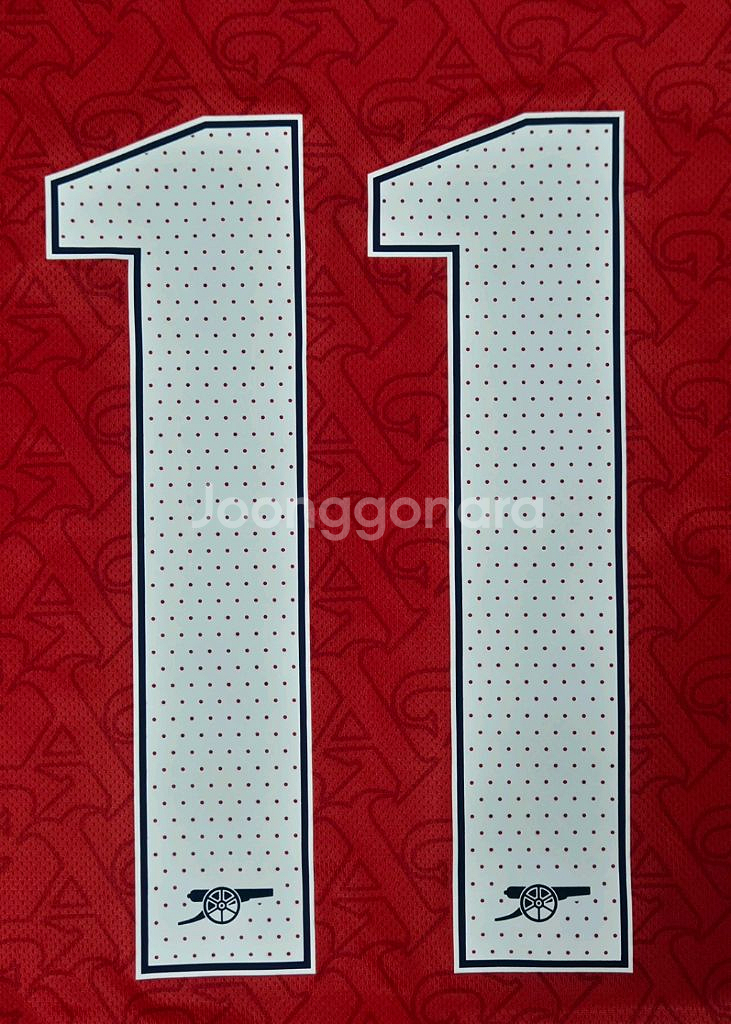 25 26 아스날 홈킷 마르티넬리 긴팔유니폼 L--7